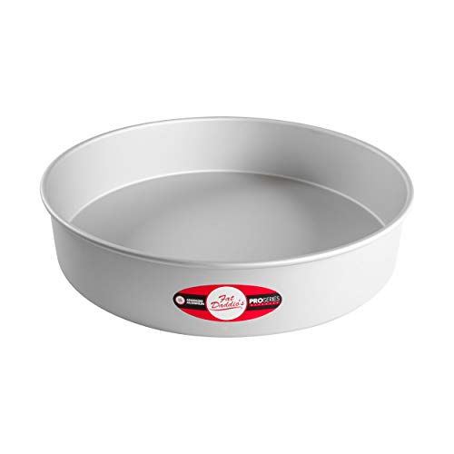 Fat Daddio's Round Cake Pan, 15 x 3 Inch, Silver