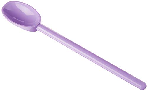 Mercer Culinary Hell's Tools Hi-Heat Mixing Spoon, 12 Inch, Purple