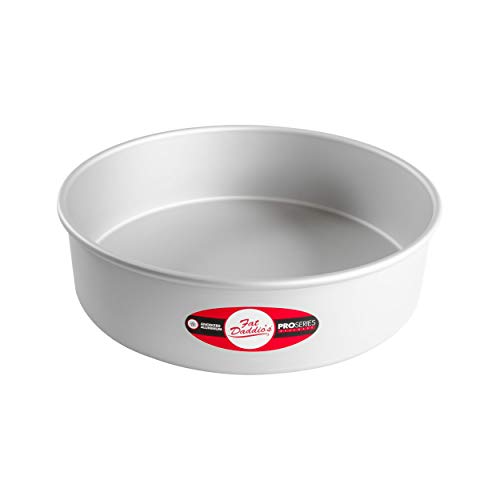 Fat Daddio's Round Cake Pan, 11 x 3 Inch, Silver