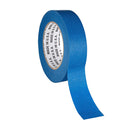 1-1/2 inch roll of blue painter's tape, ideal for clean paint lines and surface protection. The tape is designed to prevent paint from bleeding and can be used on walls, trim, and other surfaces for precise painting projects.