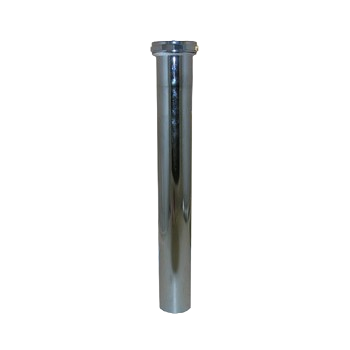 1-1/4 inch by 12 inch slip joint extension, designed to extend plumbing connections. Made from durable material, this extension offers a secure, flexible fit for pipes and ensures a leak-resistant seal.
