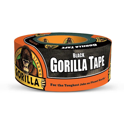 Gorilla Tape Black 1.88x10yrd"