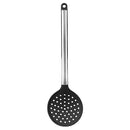 Home Basics Stainless Steel Solid Silicone Skimmer