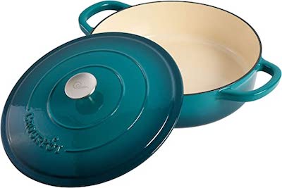 5qt  Braiser Pot Teal