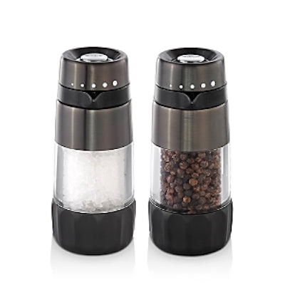 Accent Mess-Free Salt & Pepper Grinder Set