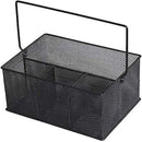 Condiment Caddy Mesh Black