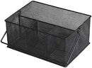 Condiment Caddy Mesh Black