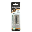 2" Drill/Driver Double Endedl Bits 4pk