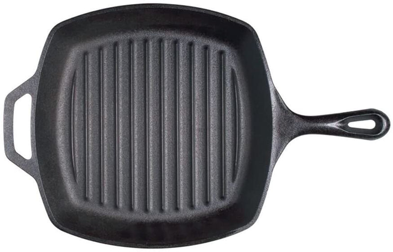 10-1/2 inch Square Cast Iron Grill Pan