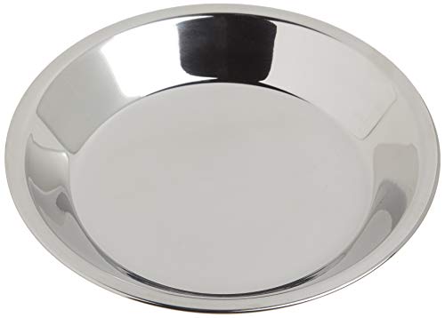 Norpro Stainless Steel Pie Pan, 9" x 1.5"