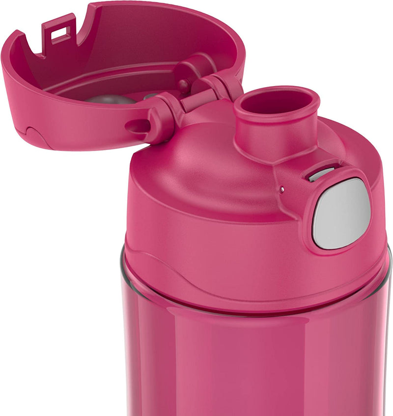 Thermos Funtainer Plastic Hydration, 16 Ounce, Raspberry