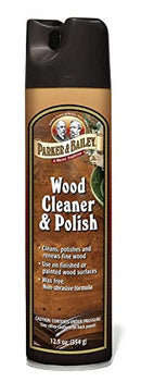 Parker Bailey Cleaning Product Wood Cleaner & Polish Aerosol Spray, 12.5 oz