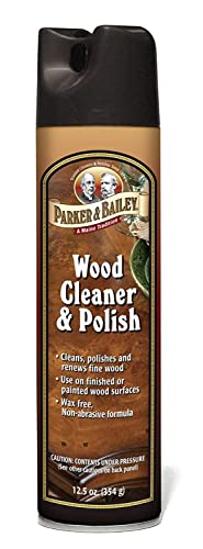Parker Bailey Cleaning Product Wood Cleaner & Polish Aerosol Spray, 12.5 oz