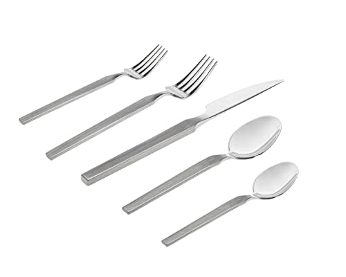 Godinger Flatware 18/10 Satin Fade Stainless Steel, 20 Piece Set