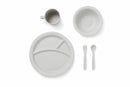 Bamboo Dinner Set 5pc Grey