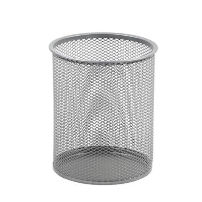Mesh Pencil Holder Silver