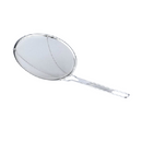 Stainless steel Japanese-style mesh strainer with fine mesh and sturdy handle displayed on a white background.