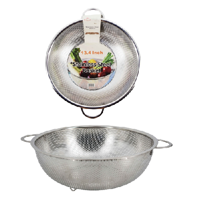 13" Stainless Steel Rice Colander