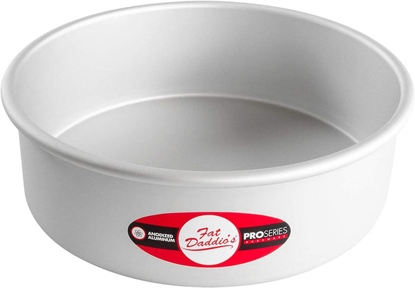Fat Daddios Anodized Aluminum, Round Pan, 9 in x 3 in