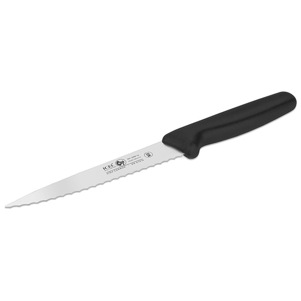 5-1/2" Serrated Black Knife