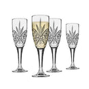 Shannon Crystal Dublin Set of 4 Champagne Flutes