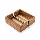 Acacia Napkin Holder 7"x7"x2.5"