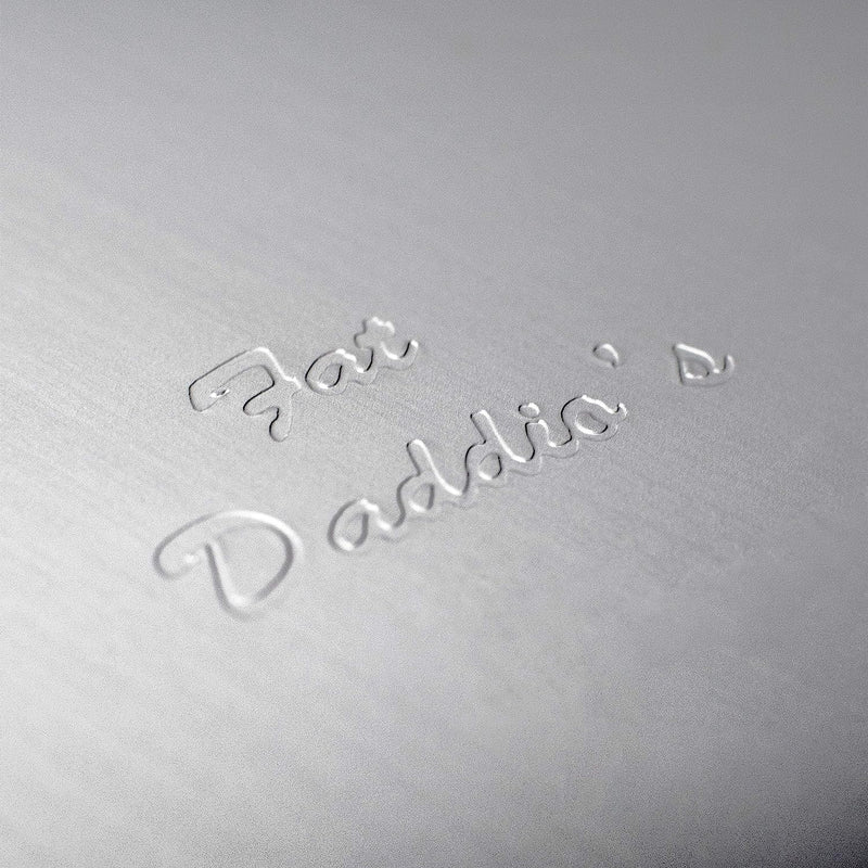 Fat Daddios Anodized Aluminum, Oblong Fluted Tart Pan Removable Bottom, 13 3/4 in x 4 1/4 in x 1 in