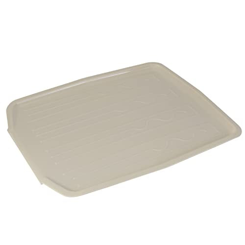 Kitchen Details 18"x 15"x 1"Countertop Draining Tray Almond