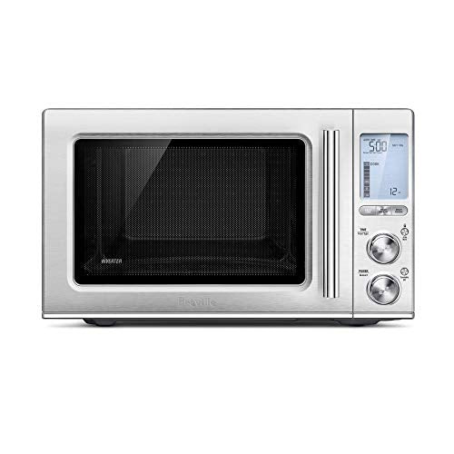 Breville BMO850BSS Smooth Wave Countertop Microwave Oven, Brushed Stainless Steel