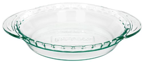 World Kitchen-pyrex/corelle 1085800 Pyrex Easy Grab Glass Pie Plate - 9.5 (Pack of 6)