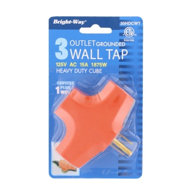 3 Outlet Grouned Wall Tap