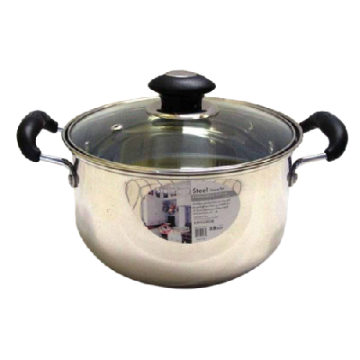 6.5qt Stainless Steel Pot