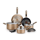 14pc Non Stick Pot Set Excite Bronze