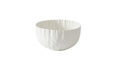 Pampa Bay Porcelain Medium Bowl, Mascali Bianca, White