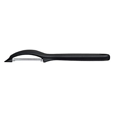 Black Serrated Peeler Universal