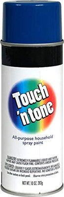 Touch N Tone Spray Paint 10 oz, Gloss Royal Blue