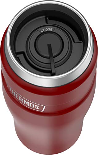 Thermos SK1005MR4 Stainless King Tumbler, 16 Ounce, Matte Red