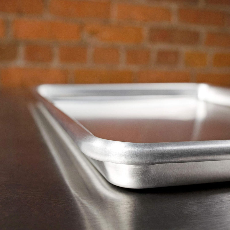 Fat Daddios Natural Aluminum, Half Sheet Pan, 18 in x 13 in x 1 in