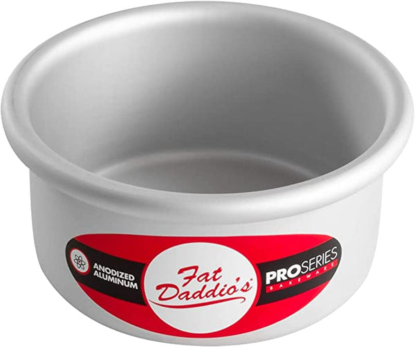 Fat Daddios Anodized Aluminum, Round Pan, 4 in x 2 in