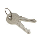 Secure brass entry lock with a rim night latch mechanism by Ultra Hardware, providing automatic locking and a single cylinder deadbolt.