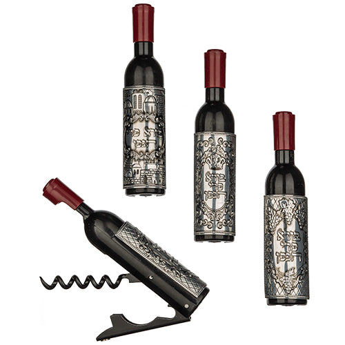 Wine Bottle Opener With a Plaque