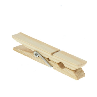 Wood Spring Clothespins 50pk