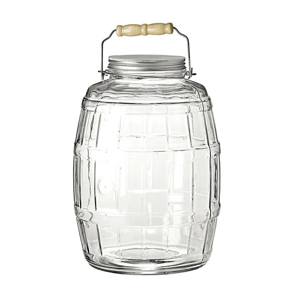 101oz Glass Jar With Clamp Lid