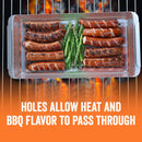 BBQ 'N Serve grill and sear pan combo with a removable handle and a separate grilling insert.