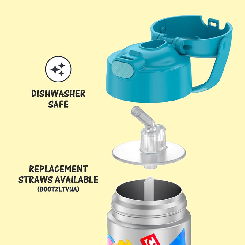 Stainless Steel Funtainer Straws THERMOS FUNTAINER 12 Ounce