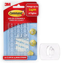 Command 17026CLR-ES Decorating Clips, Clear, 20-Clips