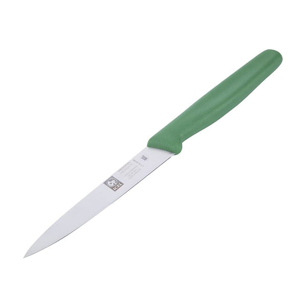 4" Paring Straight Green Knife
