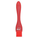 Red silicone basting brush, marked "MEAT" for kosher cooking, from The Kosher Cook.

