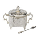 Honey Dish Silver Plated Filigree Design