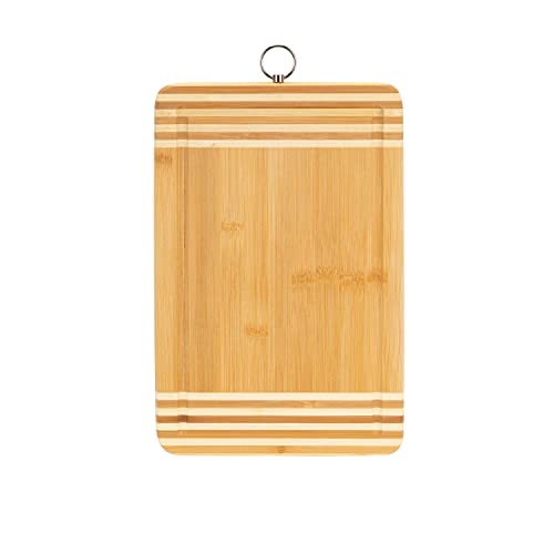 Kitchen Details Medium Bamboo Cutting Board, Dimensions: 11.81" x 7.87", Extra Think, Durable , Brown, Kitchen,